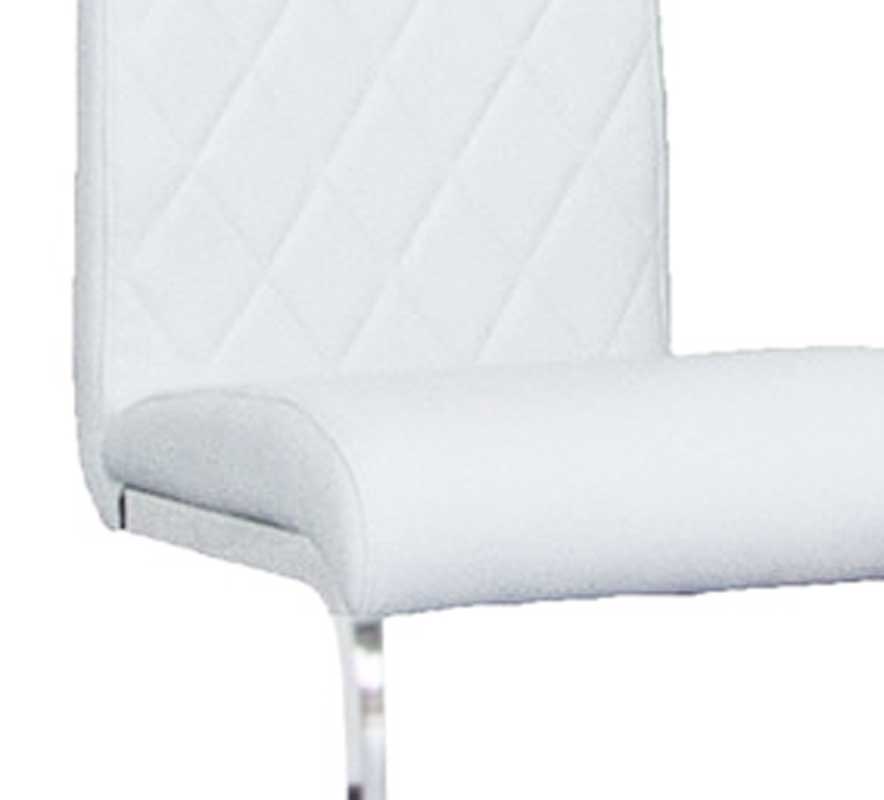 Veneto White Side Chair