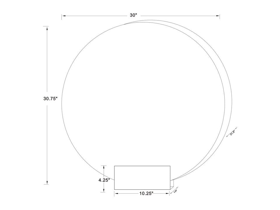 Solene Chrome Round LED Vanity Mirror