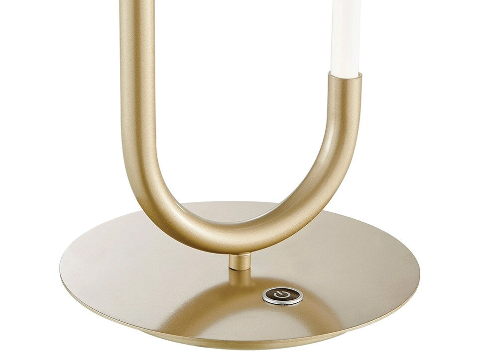 Led Single Clip Gold Table Lamp