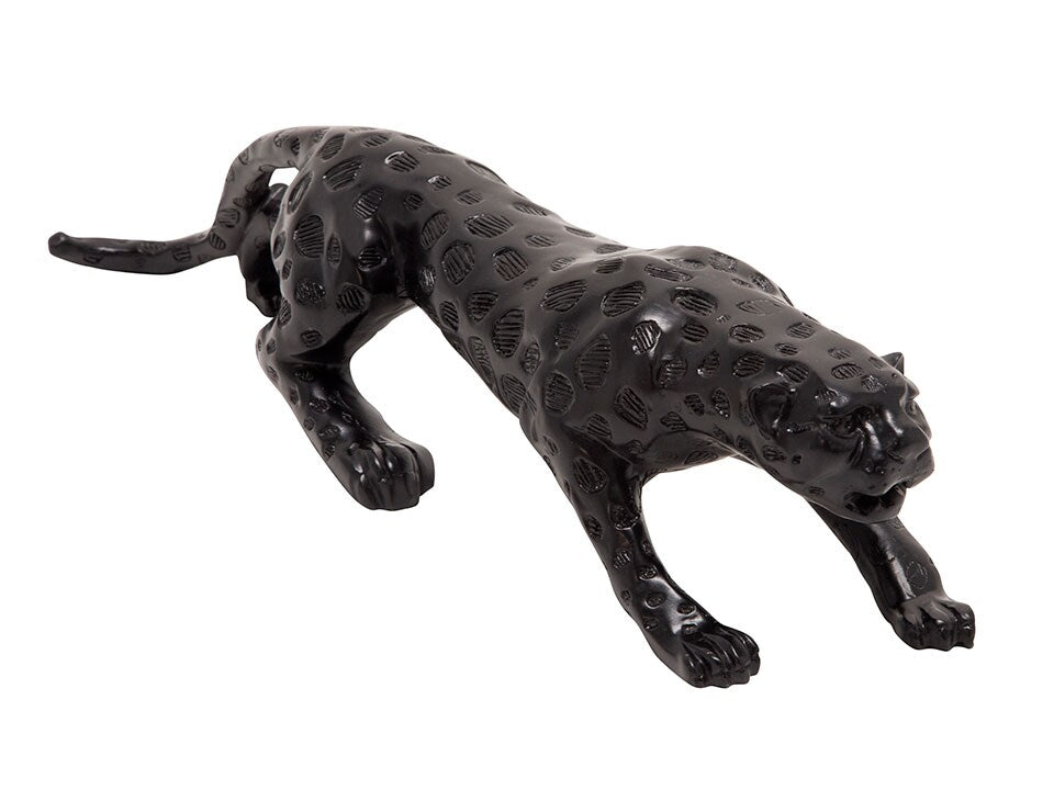 Black Leopard Tabletop Decor