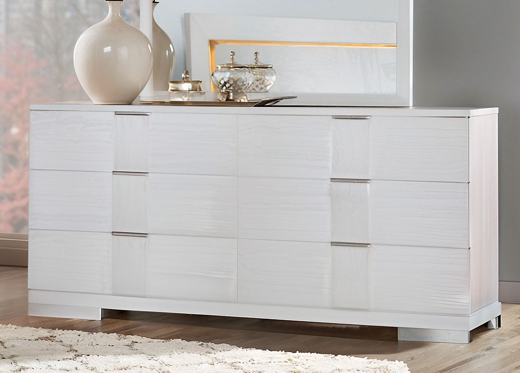 Paris White Dresser
