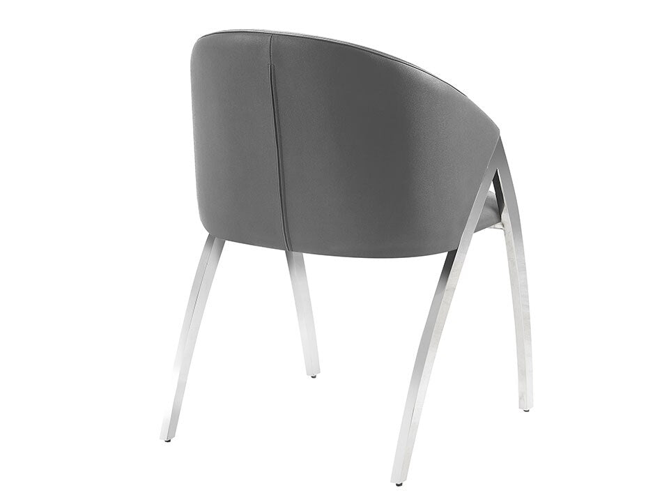 Tomasso Dark Gray Side Chair