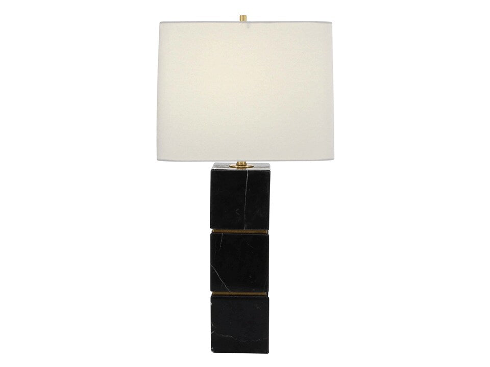 Marble Black Table Lamp