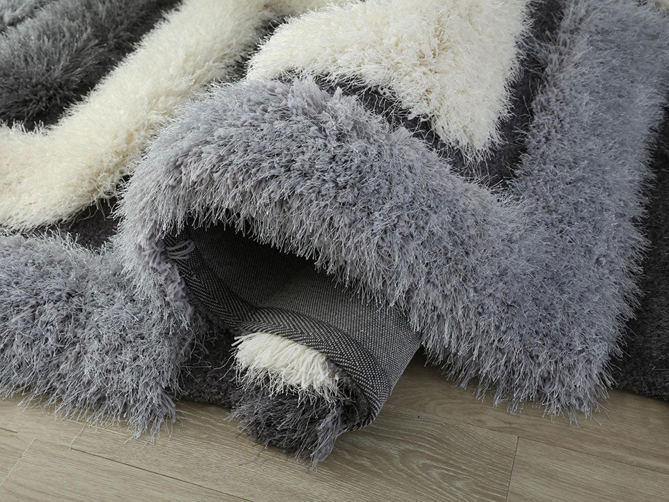 Mida Gray Steps Rug