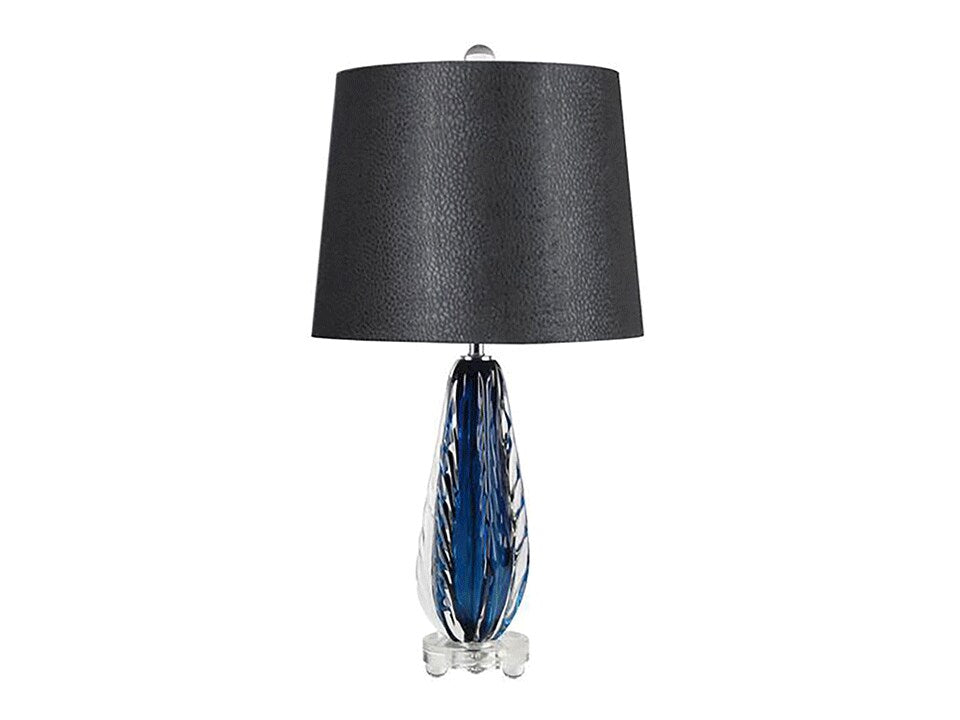 Crystal Blue Lamp