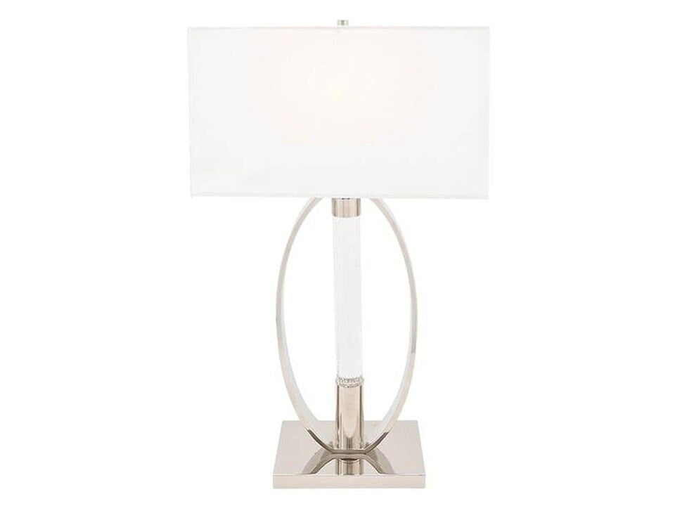 Sparkling Crystal & Chrome Table Lamp
