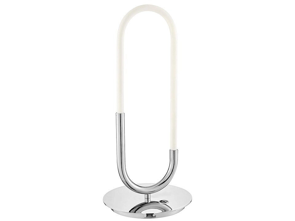 Led Single Clip Chrome Table Lamp