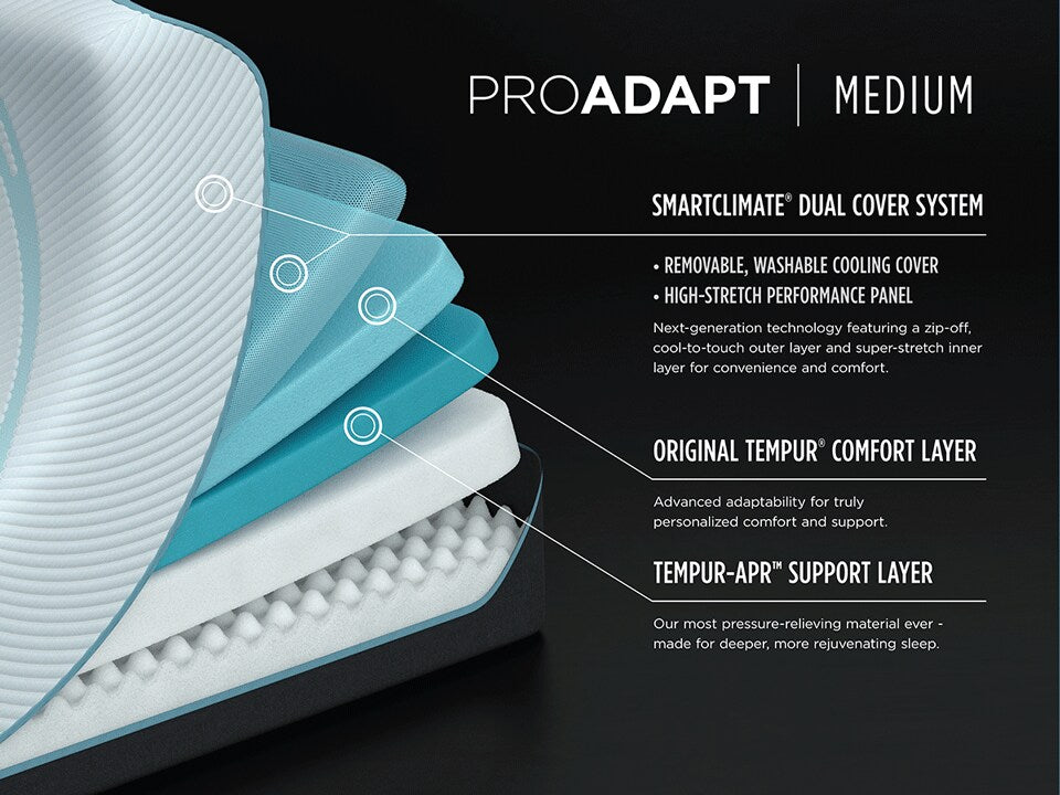 Tempur-ProAdapt Medium Twin XL Mattress