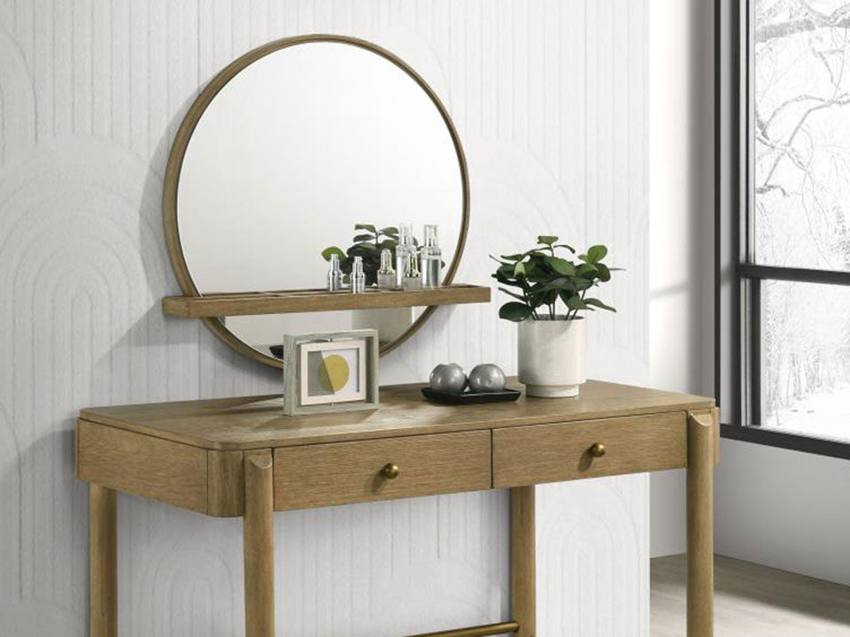Darya 30" Wall Mirror with Shelf