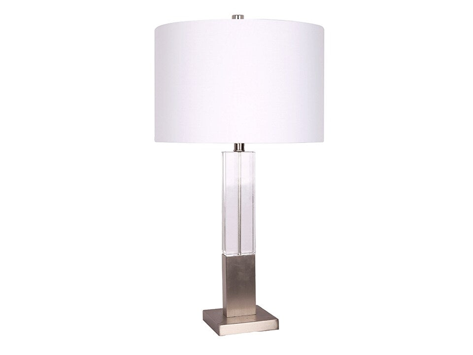 Crystal Gold Block Lamp