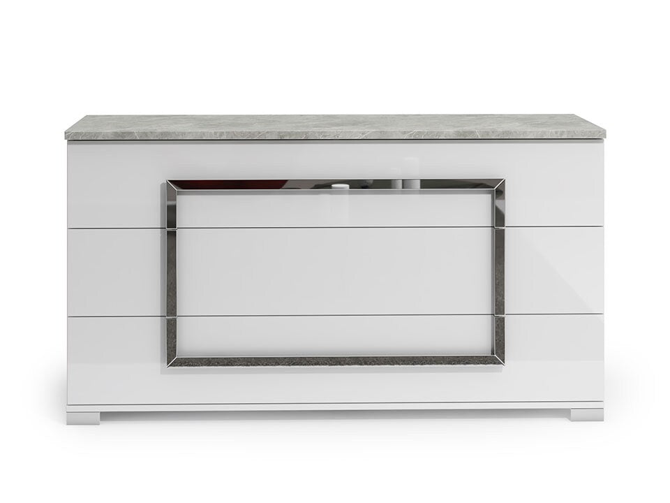 Zara White Marble Dresser