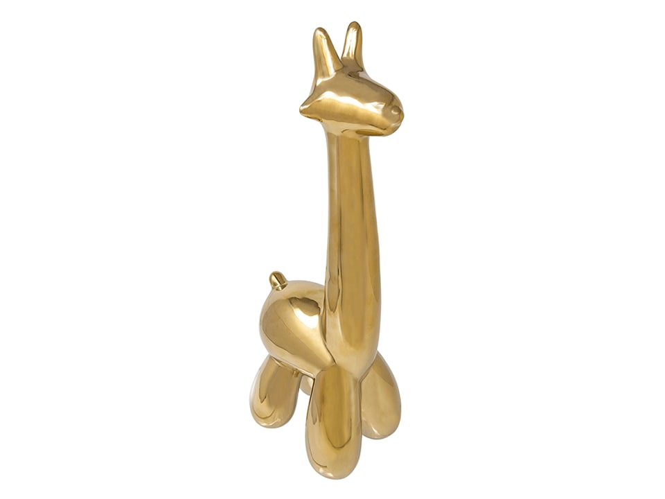 Gold Balloon Animal Giraffe