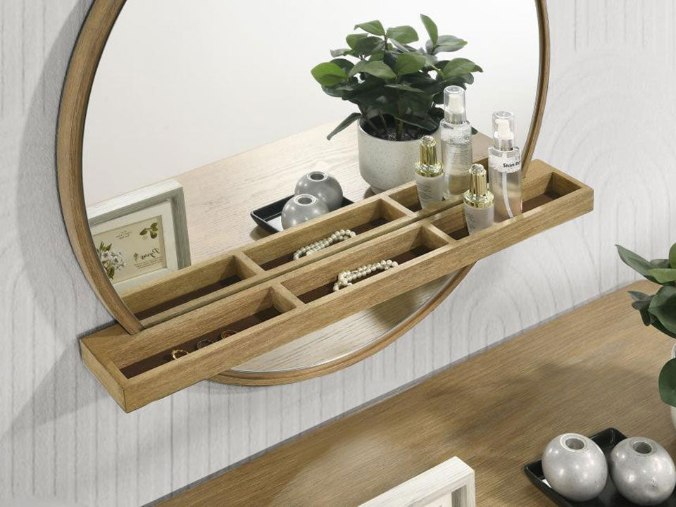 Darya 30" Wall Mirror with Shelf