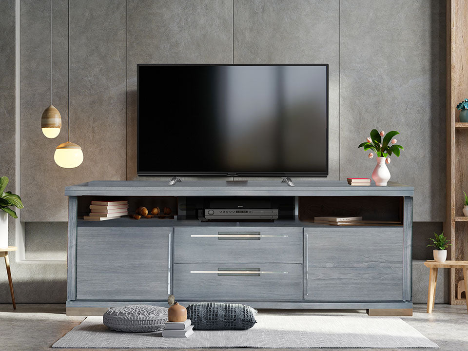 Tucson Grey 80" TV Stand