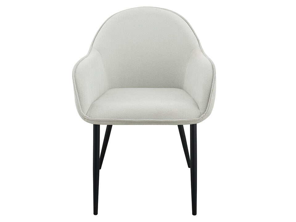 Barrett Fog Gray Upholstered Arm Chair