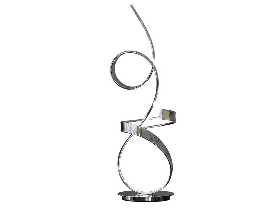 Amsterdam Chrome Dimmable LED Table Lamp