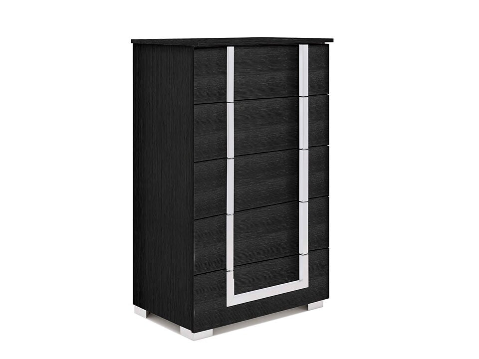 Antonella Black Matte Chest