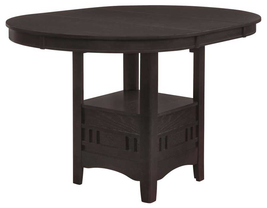 Lavon Espresso 42" Extension Counter Height Dining Table