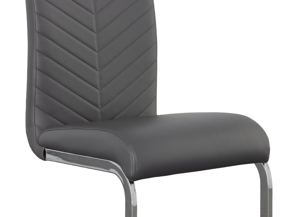 Murano Charcoal Side Chair