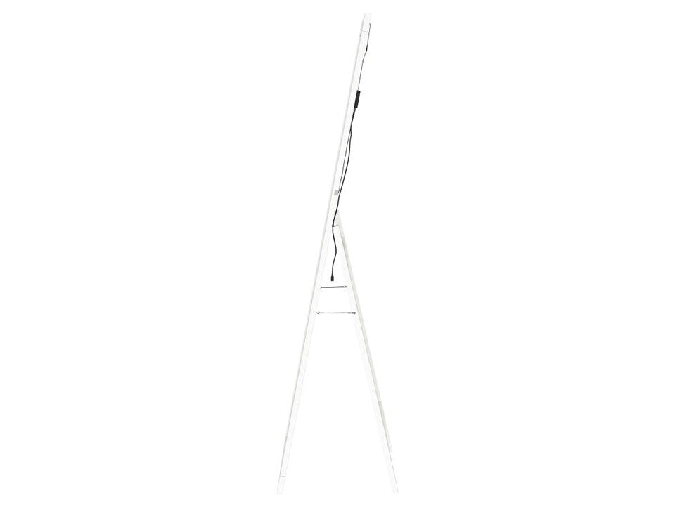 Pawel Floor Mirror with LED Lighting White