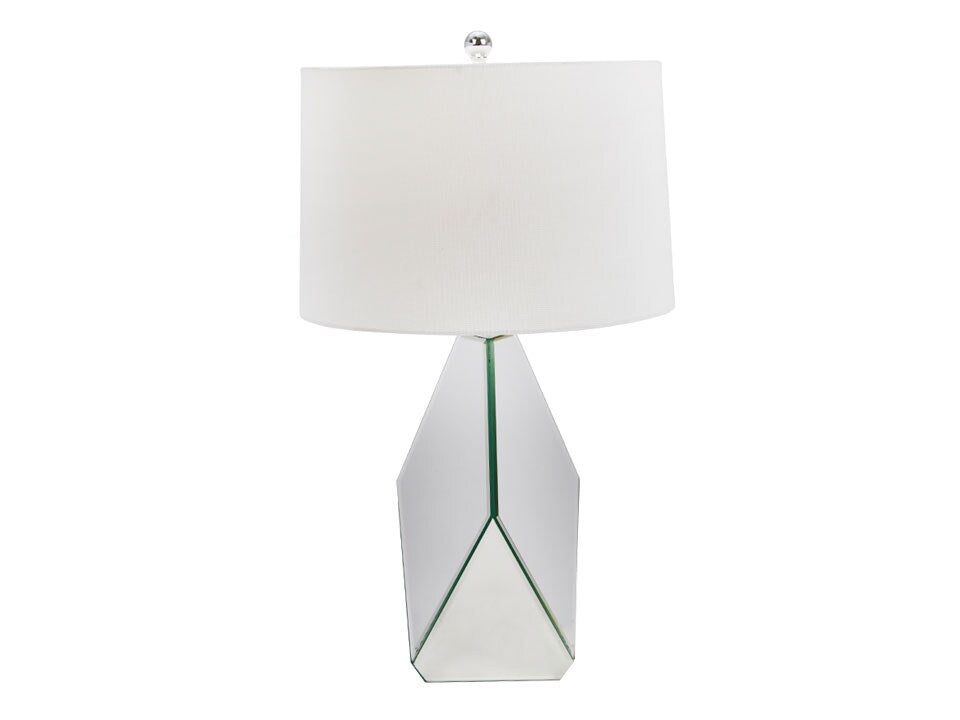 Multi-faceted Mirror Table Lamp