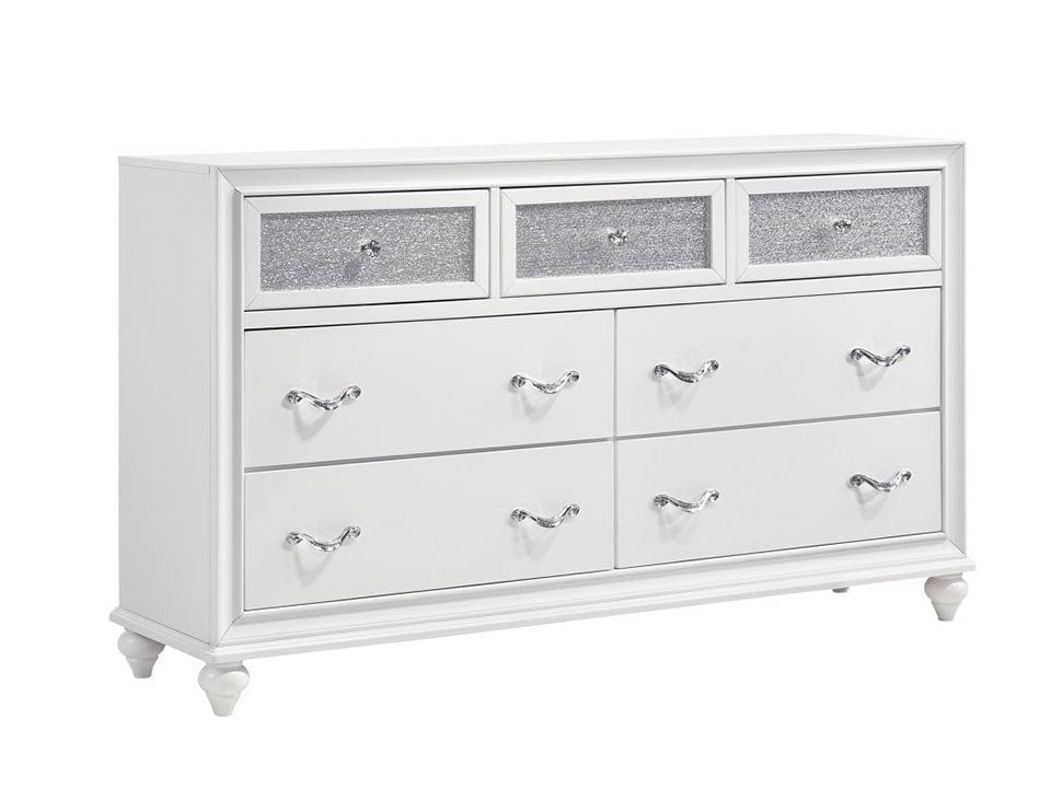 Barzini White Dresser