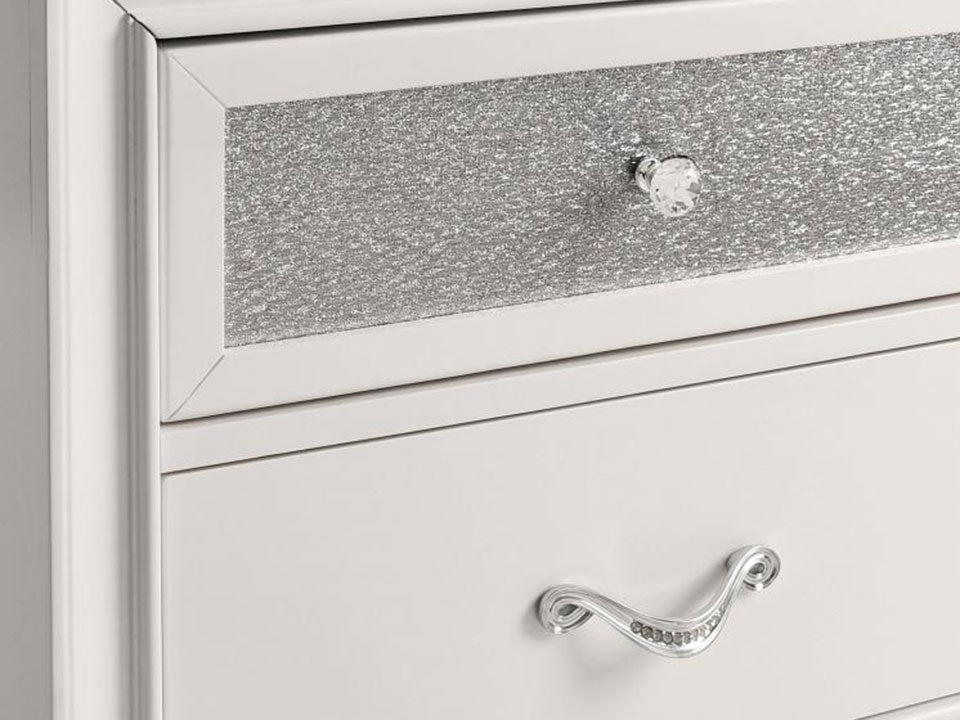 Barzini White Dresser