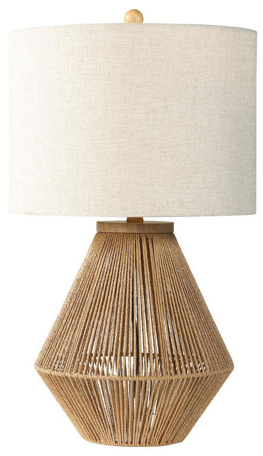 Marley Natural Handwoven Rope Table Lamp