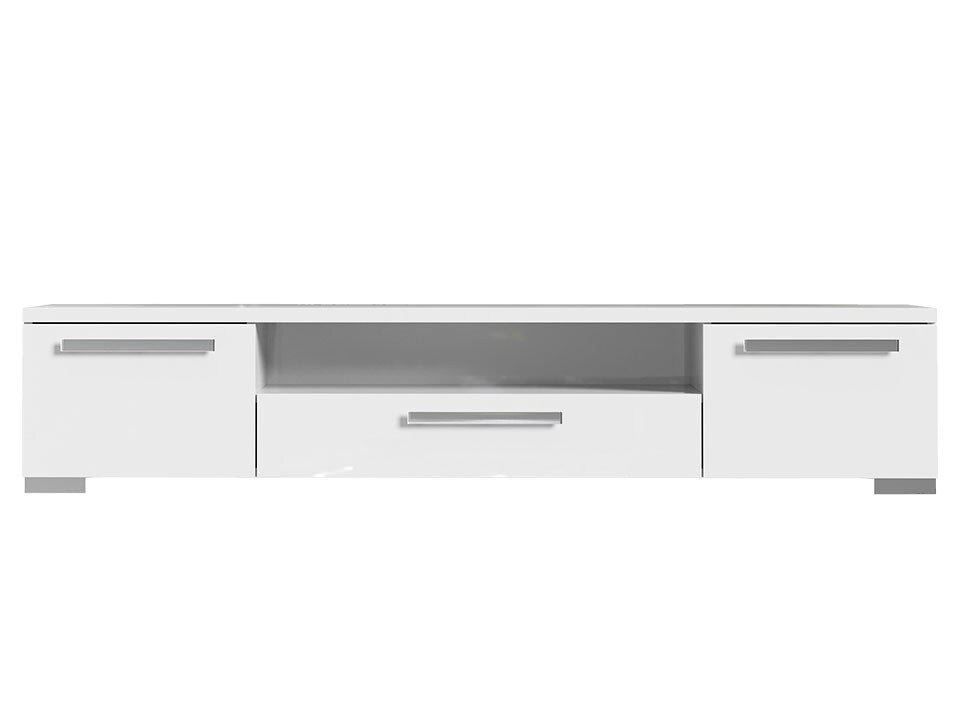 Panama Glossy White 86" TV Unit