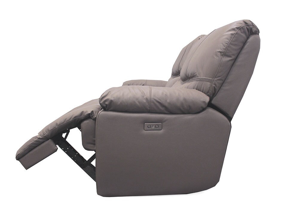 Aldrin Zero Gravity Leather Power Recliner Sofa