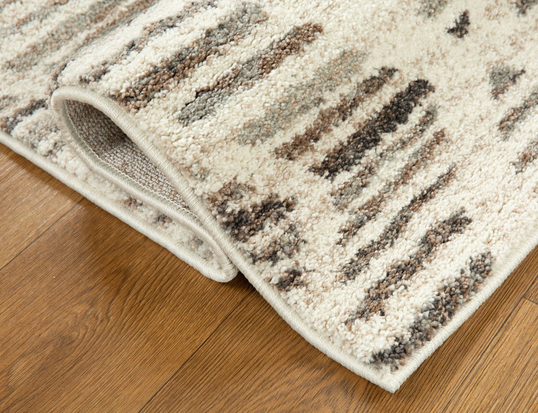 Bora Striped Diamond Rug
