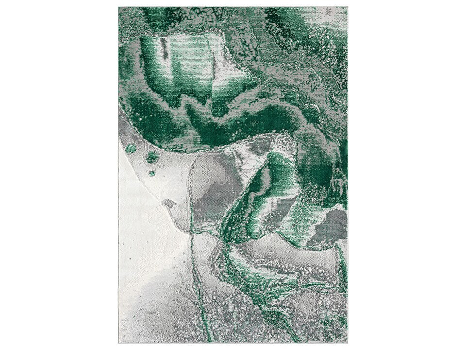 Lavell Green Marble Collection Rug