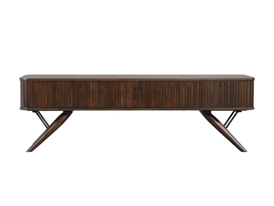 Maddox 71" TV Stand w/ Sliding Doors
