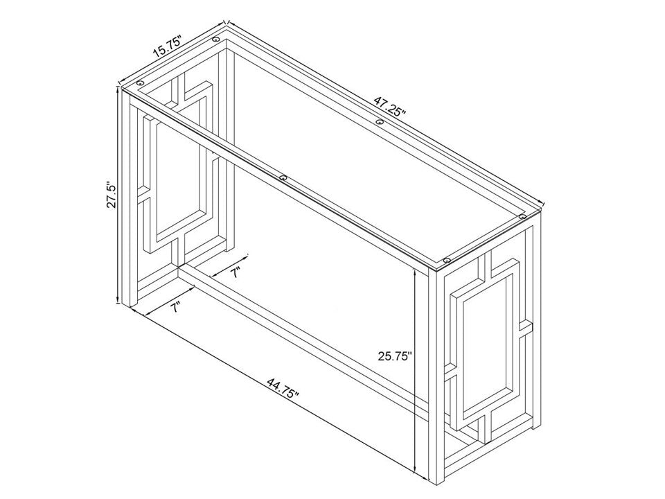 Amanda Sofa Table