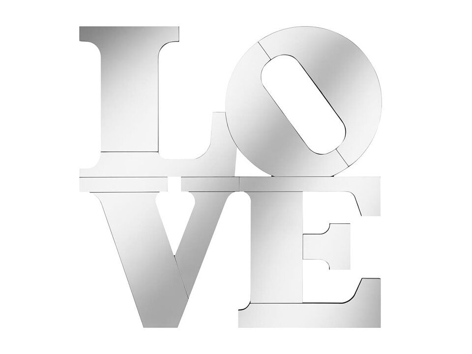 Love Shaped Wall Mirror