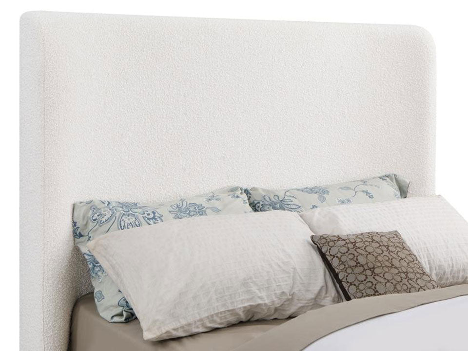 Perri Boucle Upholstered Queen Bed