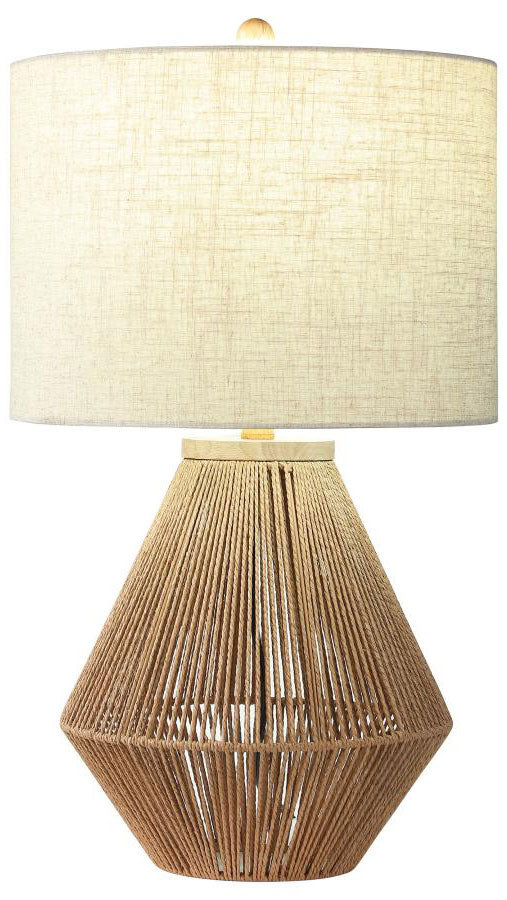 Marley Natural Handwoven Rope Table Lamp